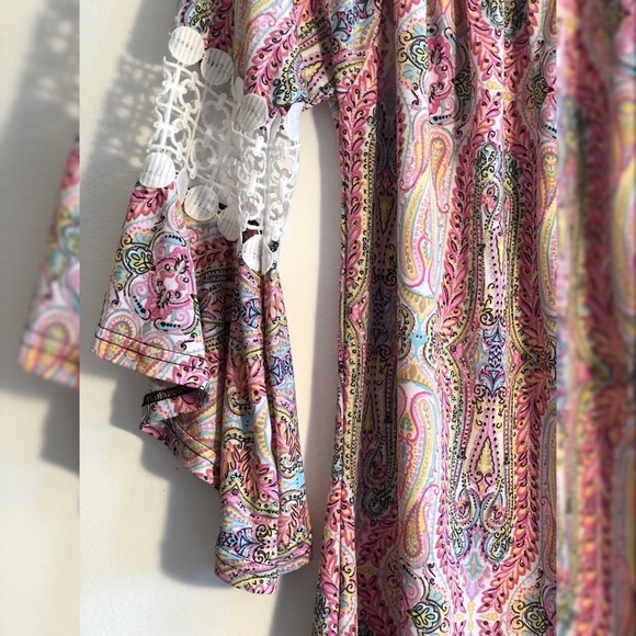 COPY - Multicolor WINWIN blouse beautiful design size s/m - Picture 5 of 6